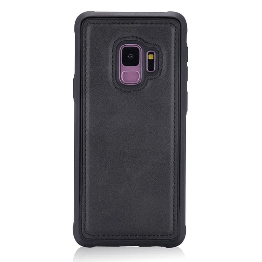 Galaxy S9/S10+ protective flip case showing interior card slot compartments and wallet