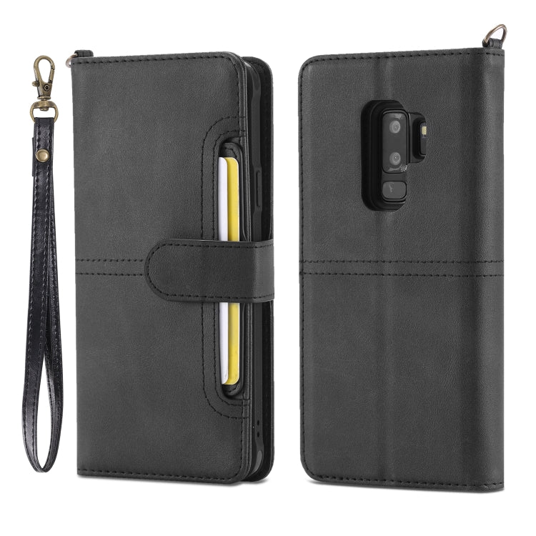 Multifunctional Detachable Magnetic Horizontal Flip Leather Case with Card Slots & Holder & Wallet & Photo Frame, For Galaxy S9, For Galaxy S9+, For Galaxy S10+, For Galaxy S10