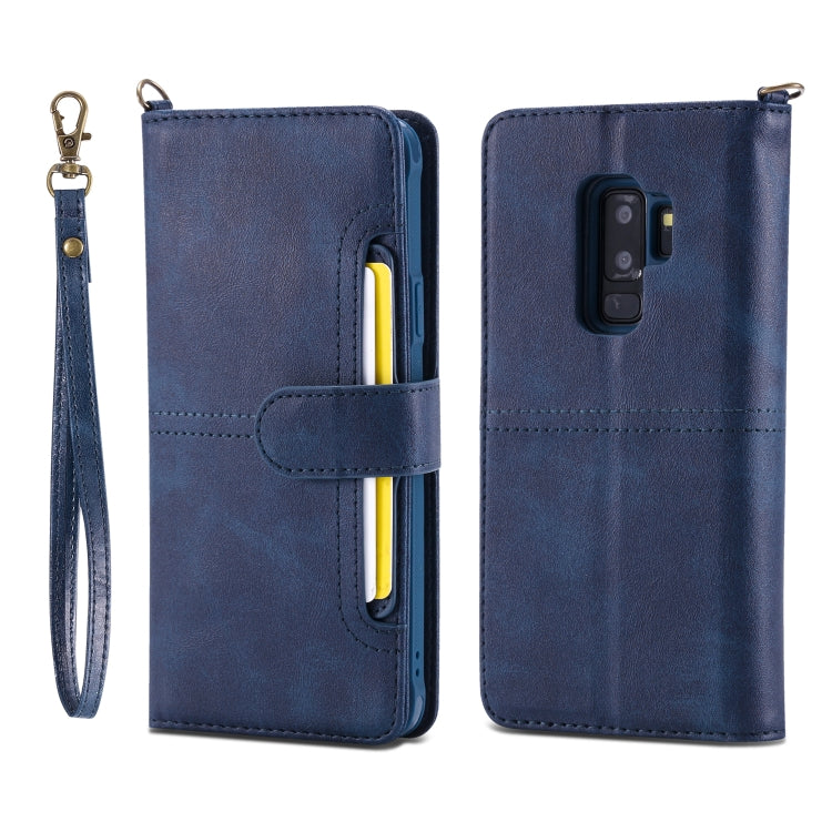 Multifunctional Detachable Magnetic Horizontal Flip Leather Case with Card Slots & Holder & Wallet & Photo Frame, For Galaxy S9, For Galaxy S9+, For Galaxy S10+, For Galaxy S10
