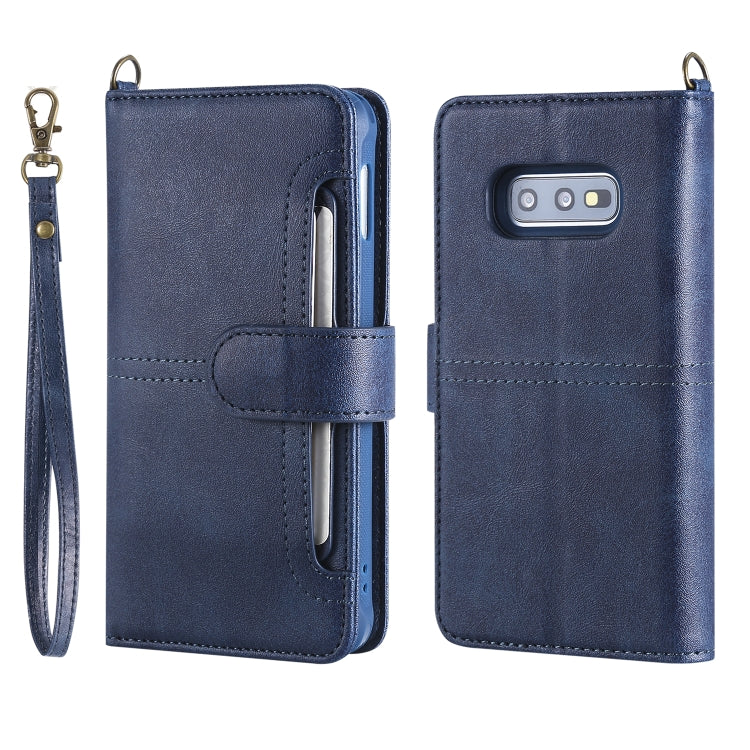 Multifunctional Detachable Magnetic Horizontal Flip Leather Case with Card Slots & Holder & Wallet & Photo Frame, For Galaxy S10e, For Galaxy S8, For Galaxy S10 5G
