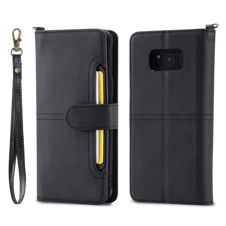 Multifunctional Detachable Magnetic Horizontal Flip Leather Case with Card Slots & Holder & Wallet & Photo Frame, For Galaxy S10e, For Galaxy S8, For Galaxy S10 5G