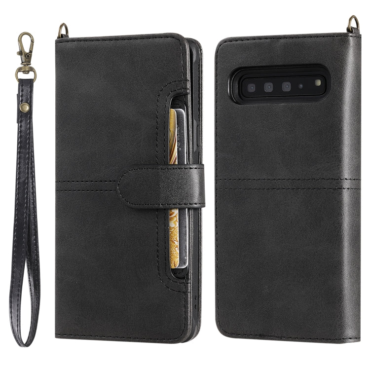 Multifunctional Detachable Magnetic Horizontal Flip Leather Case with Card Slots & Holder & Wallet & Photo Frame, For Galaxy S10e, For Galaxy S8, For Galaxy S10 5G