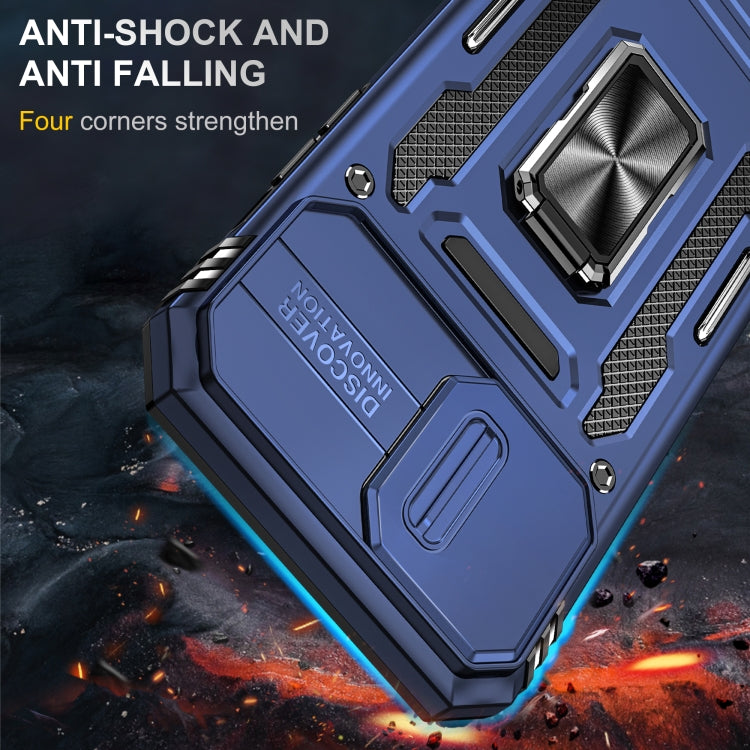 Armor PC + TPU Camera Shield Phone Case, For iPhone 12 Pro