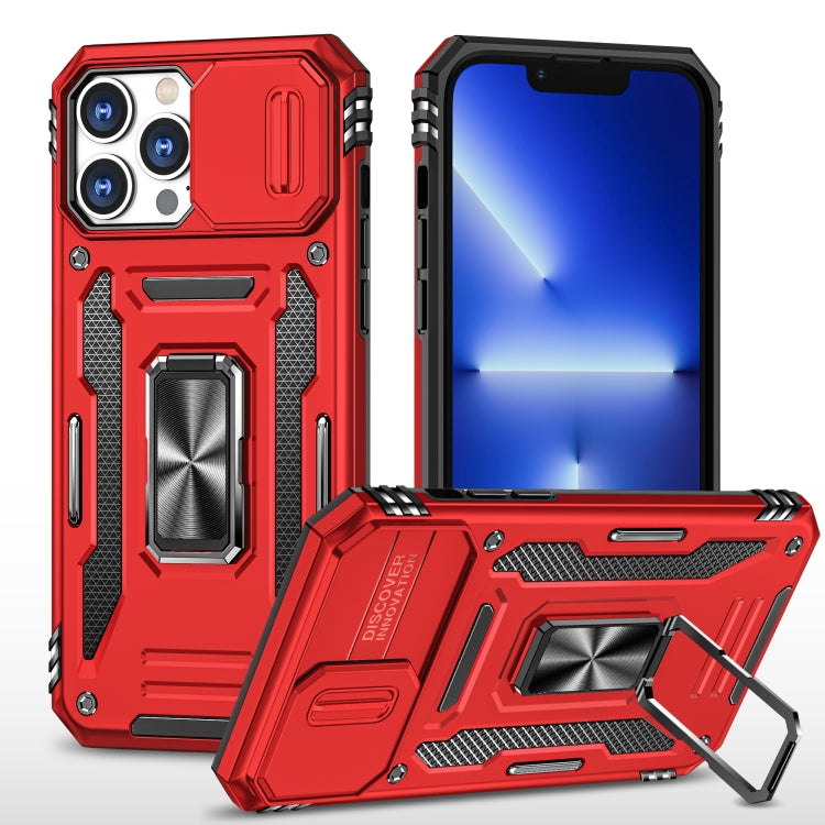 Armor PC + TPU Camera Shield Phone Case, For iPhone 12 Pro