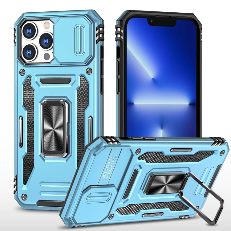 Armor PC + TPU Camera Shield Phone Case, For iPhone 12 Pro