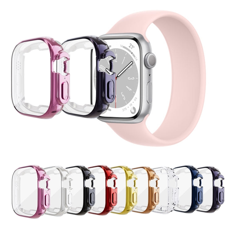 All-inclusive Plating TPU Shockproof Case, For Apple Watch 8 / 7 45mm, For Apple Watch 8 / 7 41mm