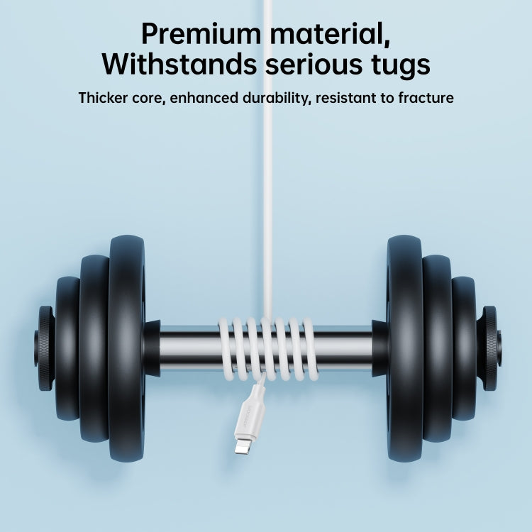 JOYROOM S-UL012A9 2.4A USB to 8 Pin Fast Charging Data Cable, 2m, 1m, 0.25m