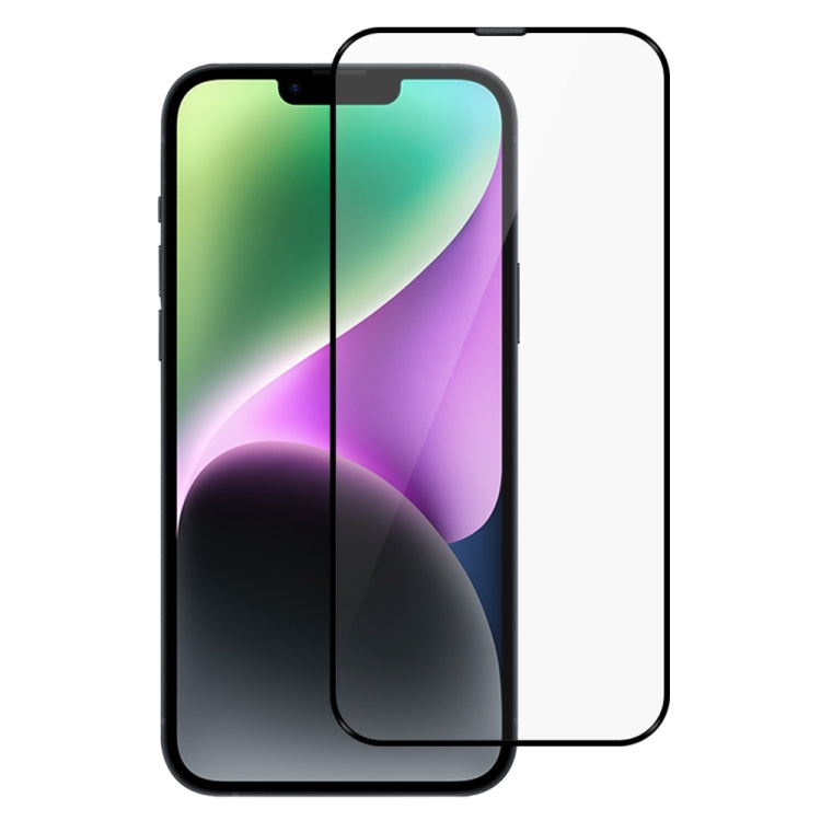 JOYROOM JR-H01 2.5D Screen Printing Full Screen Black Edge Tempered Glass Film, For iPhone 14 Plus