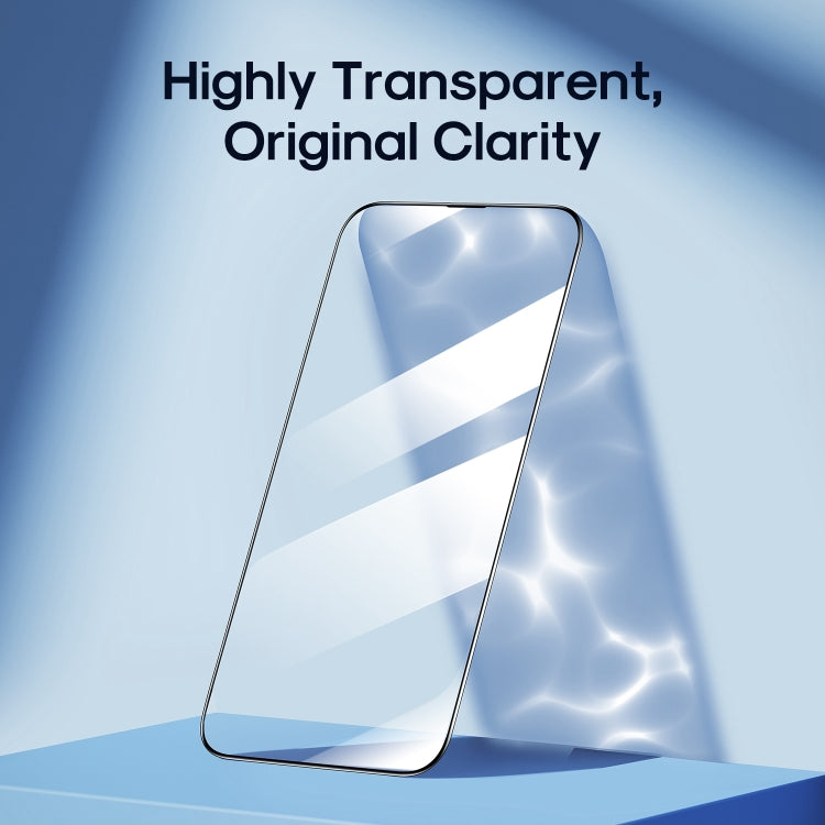 JOYROOM JR-H01 2.5D Screen Printing Full Screen Black Edge Tempered Glass Film, For iPhone 14 Plus