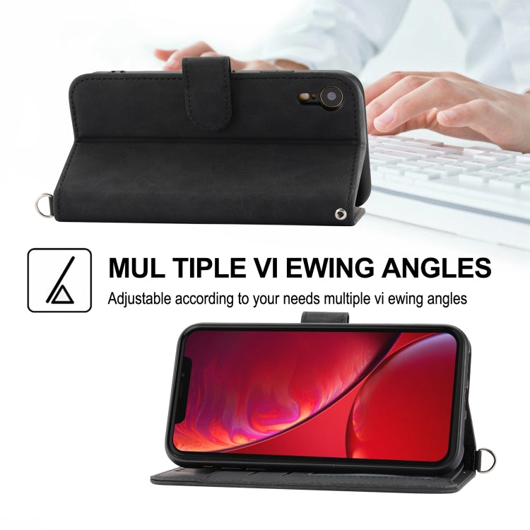 Skin-feel Flowers Embossed Wallet Leather Phone Case, Series 1