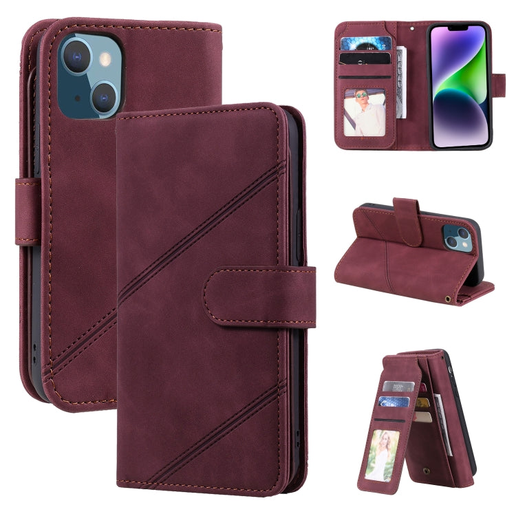 Skin Feel Multi-card Wallet Leather Phone Case