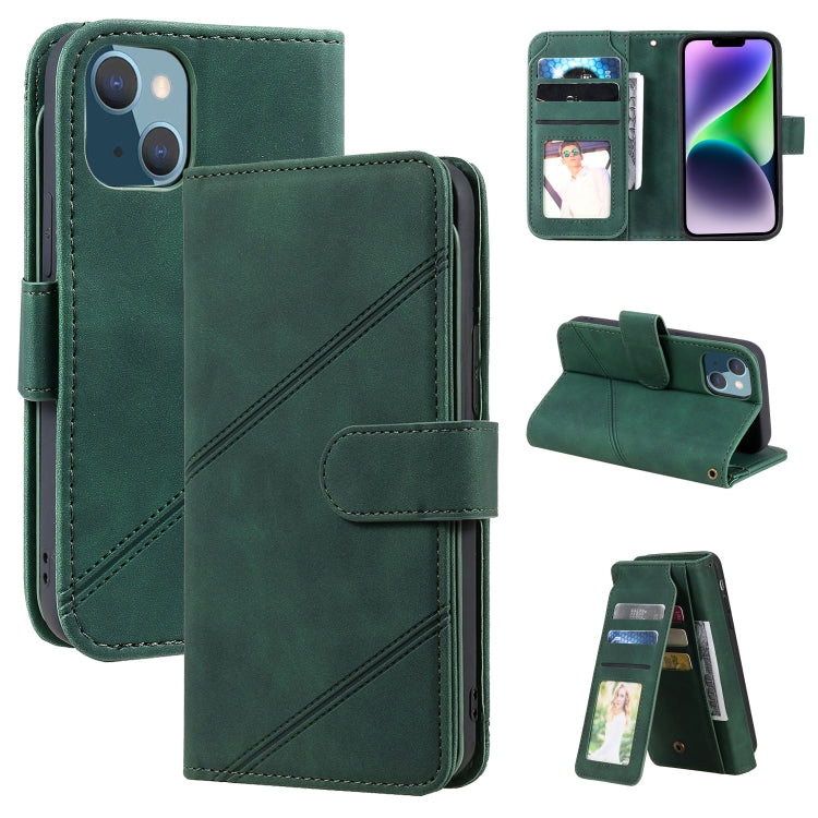 Skin Feel Multi-card Wallet Leather Phone Case