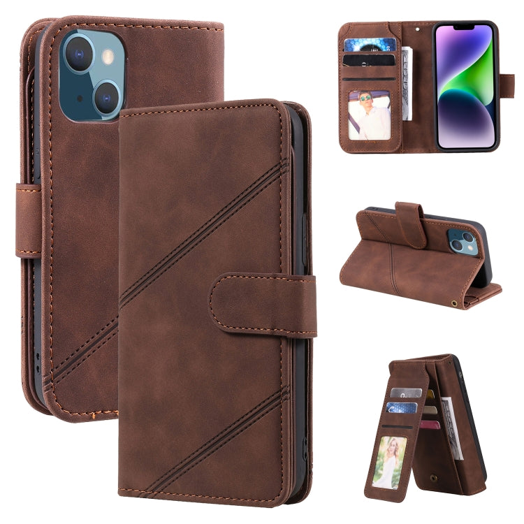 Skin Feel Multi-card Wallet Leather Phone Case