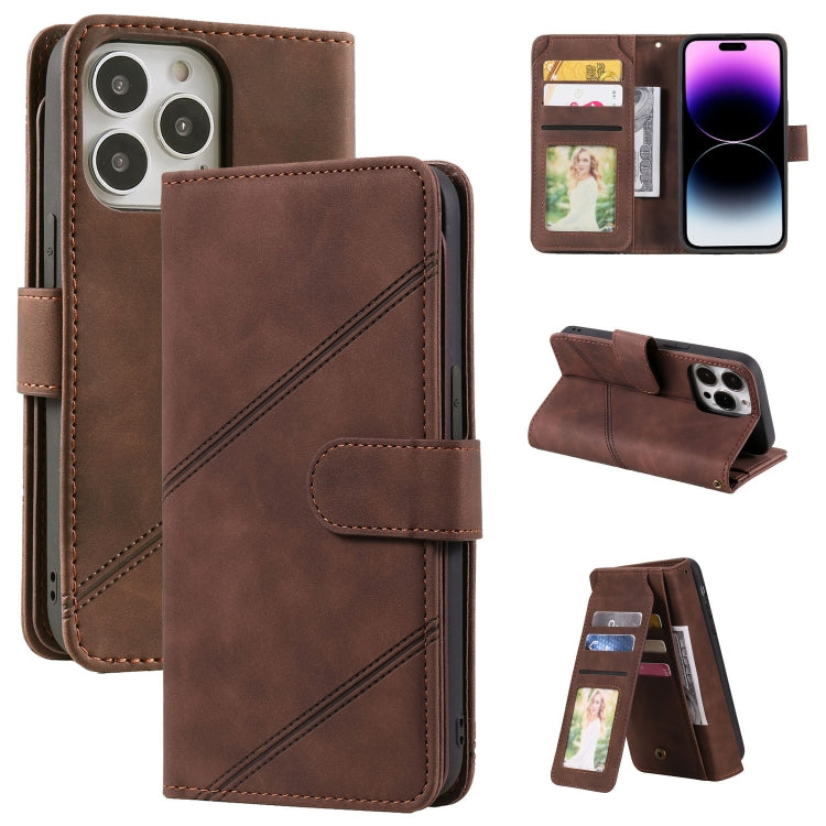 Skin Feel Multi-card Wallet Leather Phone Case