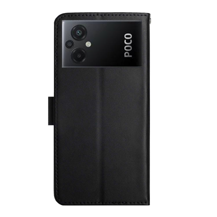 Genuine Leather Fingerprint-proof Flip Phone Case, For Xiaomi Poco M5 4G/5G/M4 5G, For Xiaomi Poco M5s, For Xiaomi Redmi A1, For Xiaomi Redmi K50 Ultra/12T/12T Pro