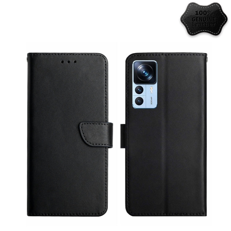 Genuine Leather Fingerprint-proof Flip Phone Case, For Xiaomi Poco M5 4G/5G/M4 5G, For Xiaomi Poco M5s, For Xiaomi Redmi A1, For Xiaomi Redmi K50 Ultra/12T/12T Pro