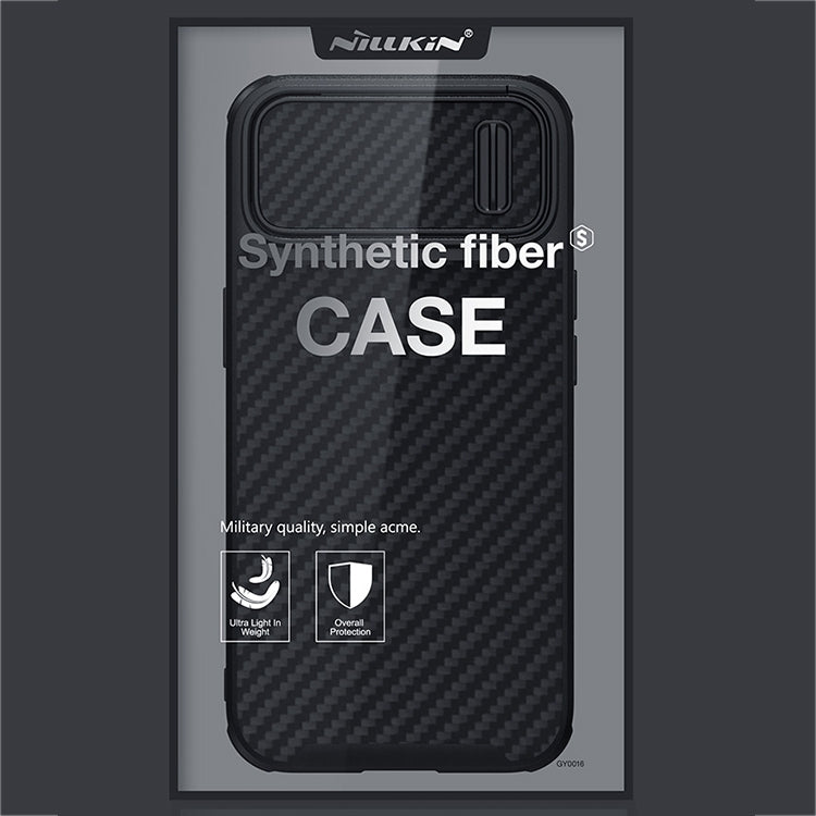NILLKIN Synthetic Fiber Camshield Magnetic Phone Case