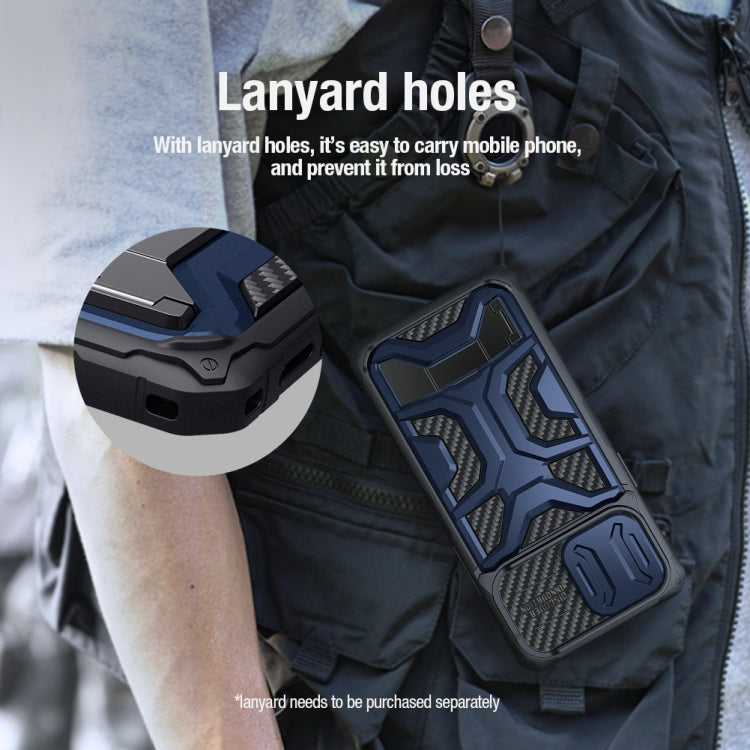 NILLKIN Sliding Camera Cover Design TPU + PC Phone Case