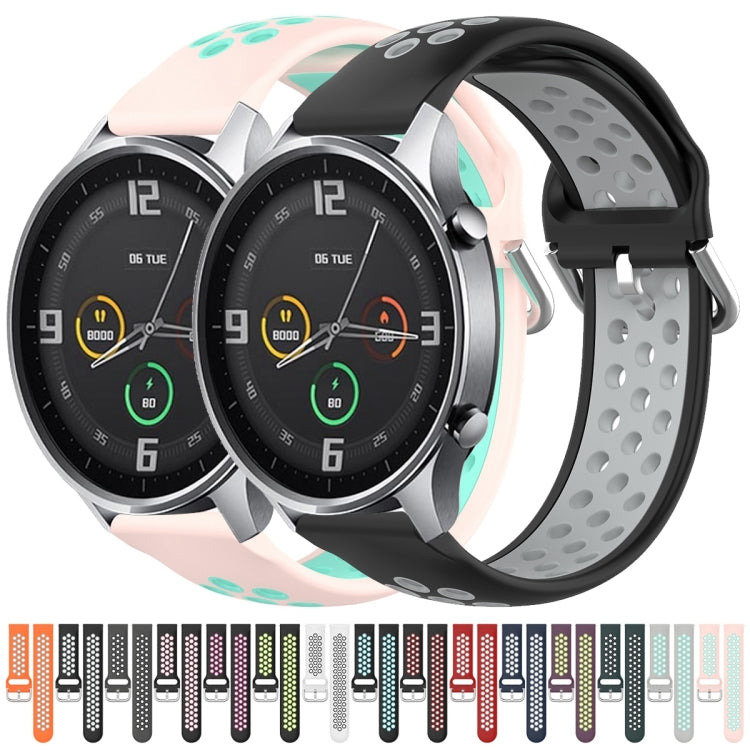 22mm Clasp Two Color Sport Wrist Strap Watchband, For Xiaomi Watch Color