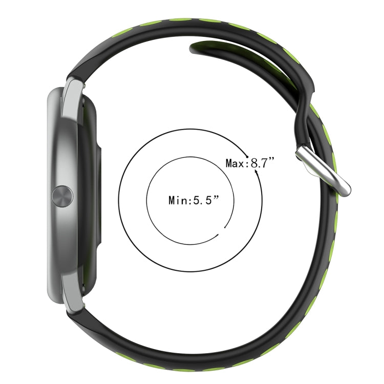 22mm Clasp Two Color Sport Wrist Strap Watchband, For Xiaomi Watch Color