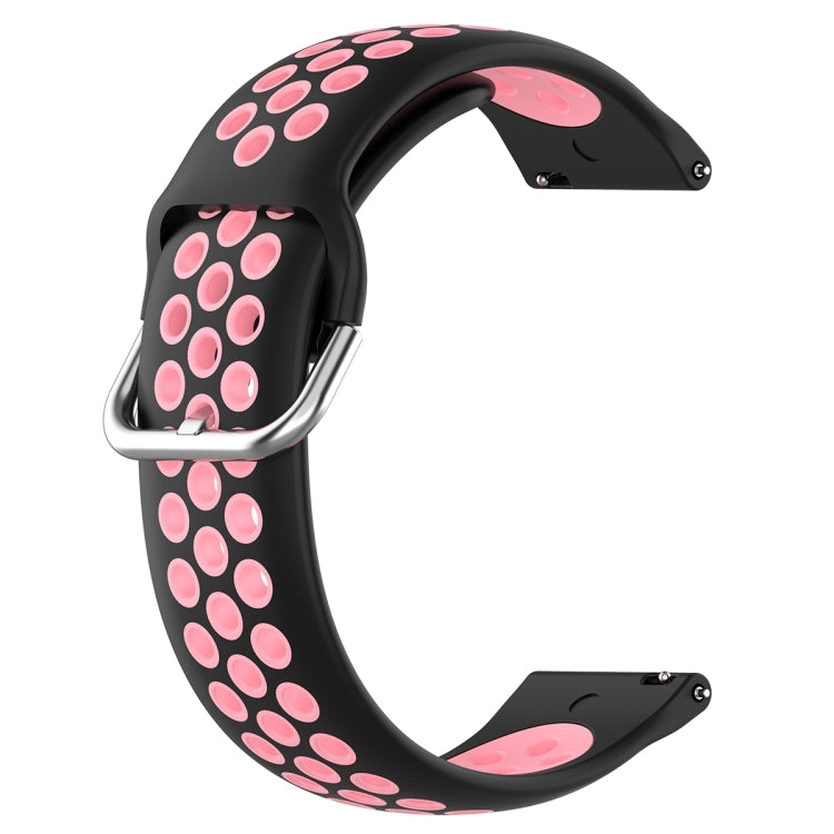 22mm Clasp Two Color Sport Wrist Strap Watchband, For Huawei Honor Magic Watch 2 46mm