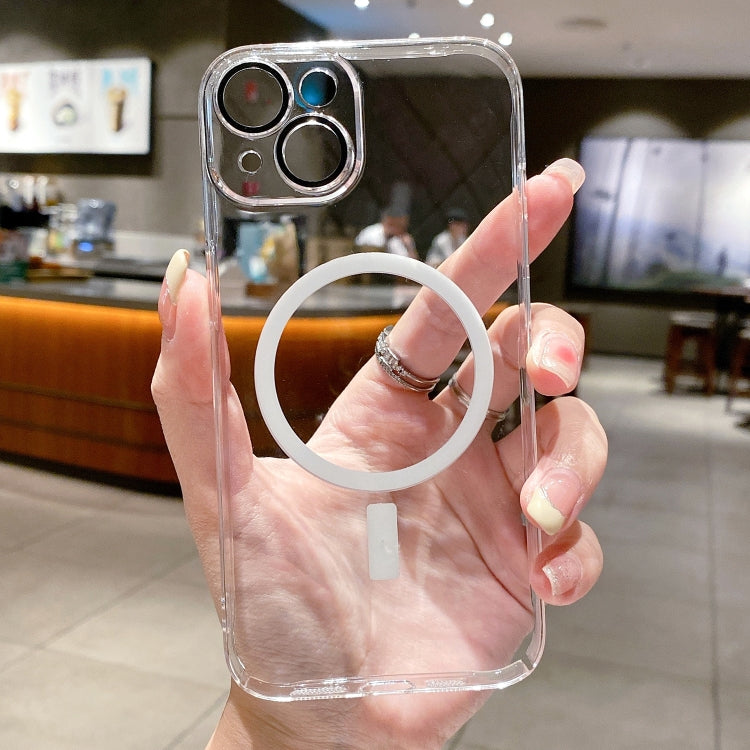 MagSafe PC Transparent Phone Case with Dust Net
