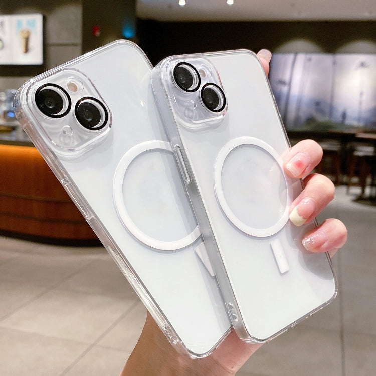 MagSafe PC Transparent Phone Case with Dust Net