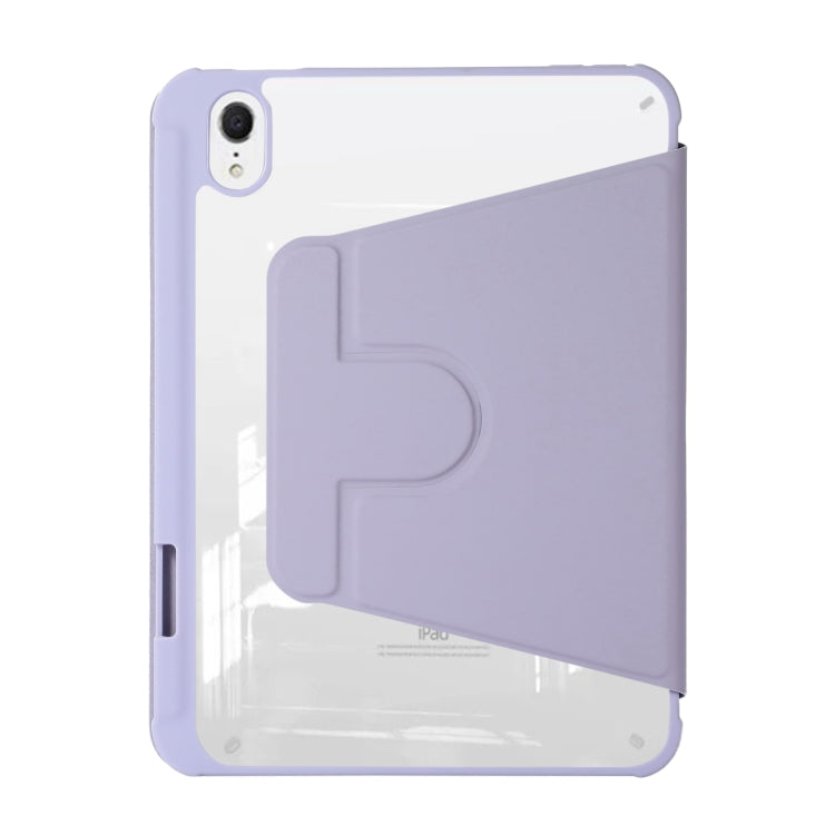 Étui rotatif en cuir et acrylique pour tablette, pour iPad mini 2024 / mini 6, iPad Air 5 2022 / iPad 4 2020