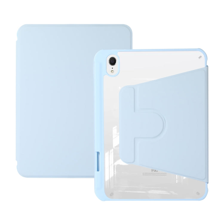 Étui rotatif en cuir et acrylique pour tablette, pour iPad mini 2024 / mini 6, iPad Air 5 2022 / iPad 4 2020