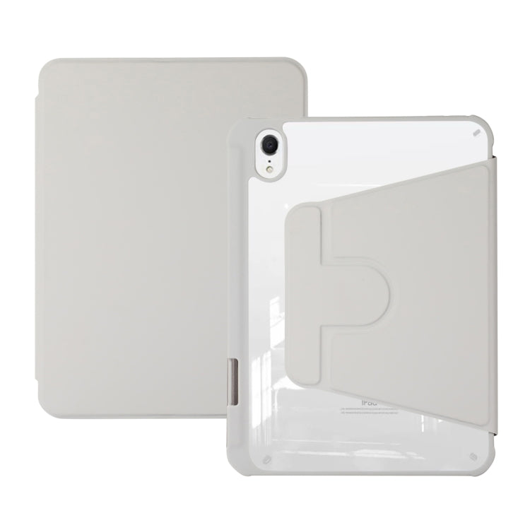 Étui rotatif en cuir et acrylique pour tablette, pour iPad mini 2024 / mini 6, iPad Air 5 2022 / iPad 4 2020