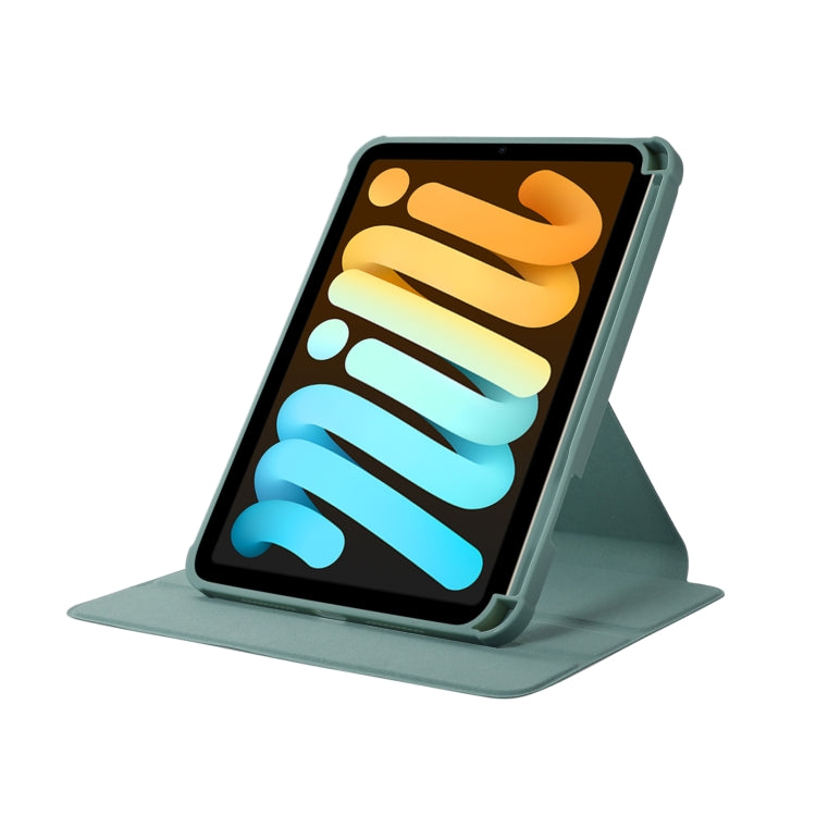Étui rotatif en cuir et acrylique pour tablette, pour iPad mini 2024 / mini 6, iPad Air 5 2022 / iPad 4 2020