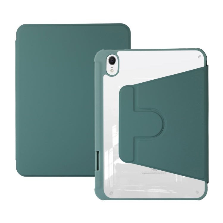 Étui rotatif en cuir et acrylique pour tablette, pour iPad mini 2024 / mini 6, iPad Air 5 2022 / iPad 4 2020