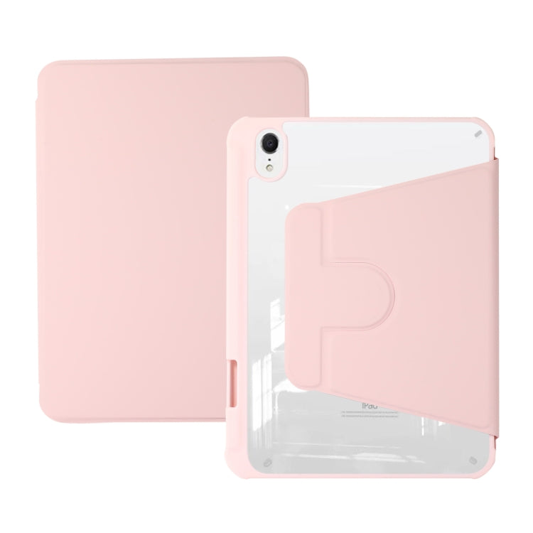 Acrylic Rotatable Holder Tablet Leather Case, For iPad mini 2024 / mini 6, For iPad Air 5 2022 / 4 2020