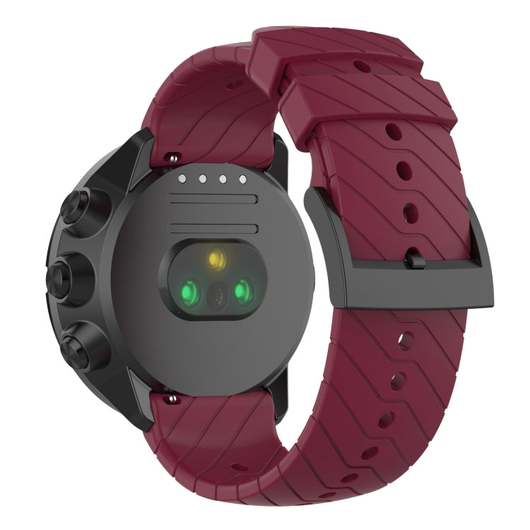 For Suunto 9 Lightning Silicone Strap