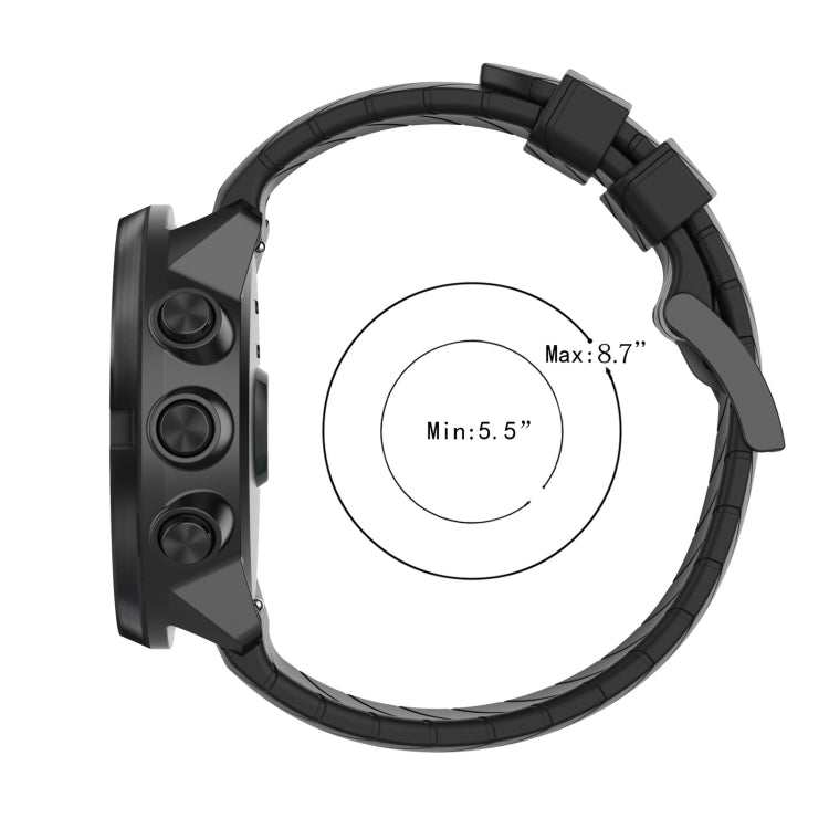 For Suunto 9 Lightning Silicone Strap