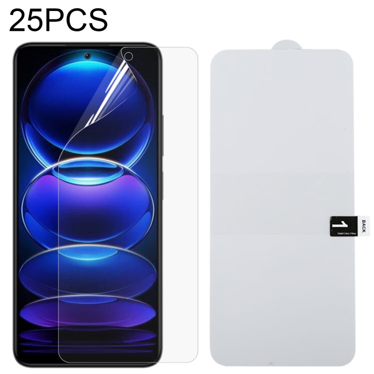 25pcs Full Screen Protector Explosion-proof Hydrogel Film