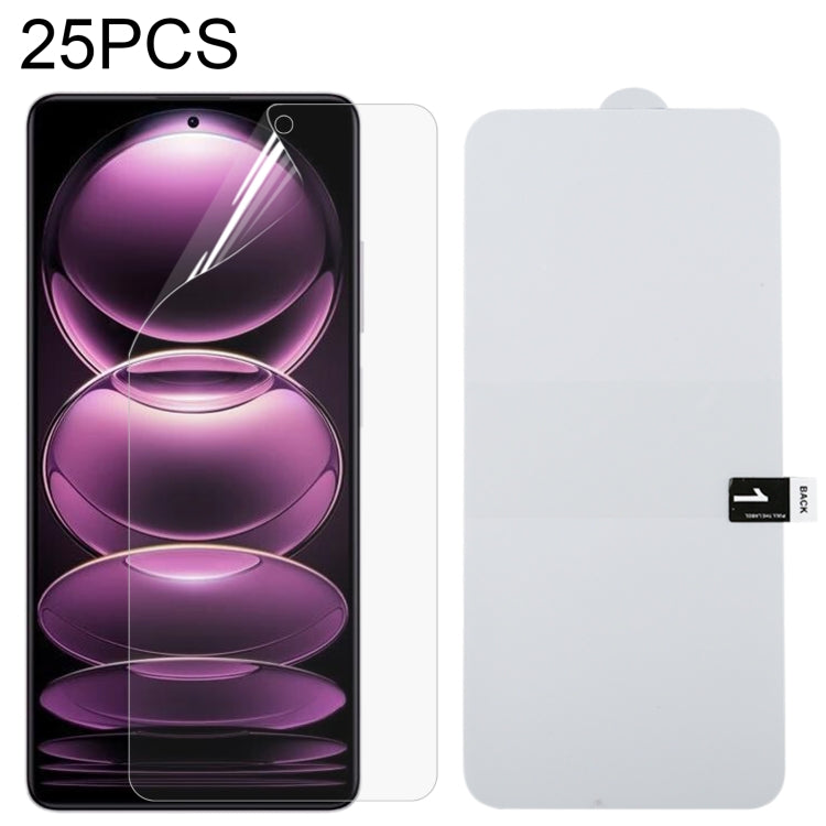 25pcs Full Screen Protector Explosion-proof Hydrogel Film