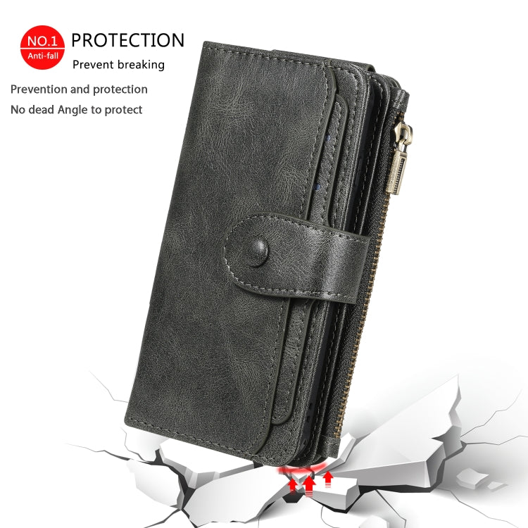 Multifunctional Retro Detachable Magnetic Horizontal Flip Leather Case with Card Slots & Holder & Wallet & Photo Frame, For iPhone 6 / 7 / 8, For iPhone X / XS, For iPhone XR, For iPhone XS Max