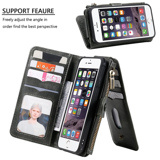 Retro flip case with detachable wallet feature and card slot organization