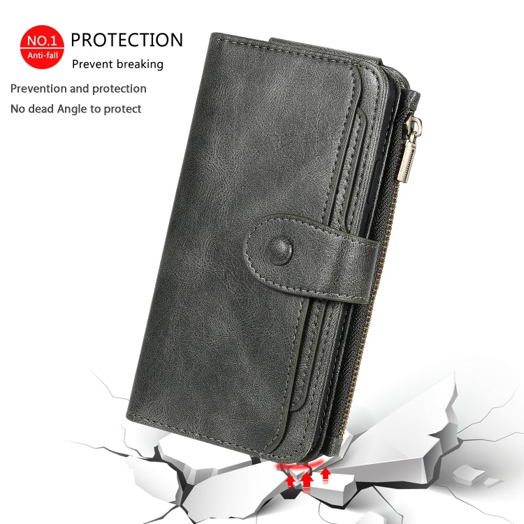 E-Comfort Retro Leather Flip Case iPhone 11, Card Slots and Stand