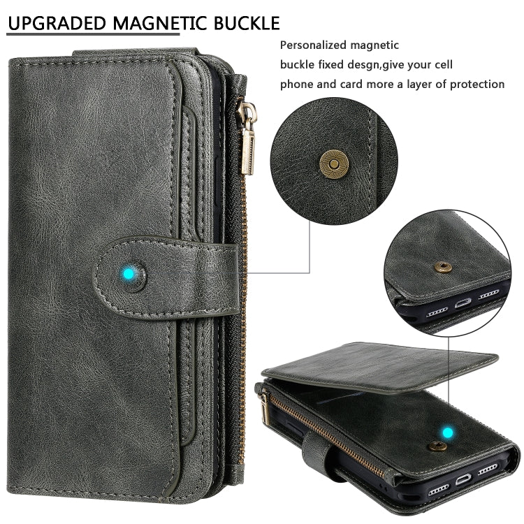 E-Comfort Retro Leather Flip Case iPhone 11, Card Slots and Stand