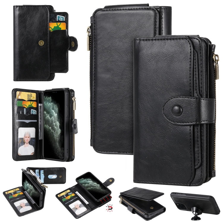 E-Comfort Retro Leather Flip Case iPhone 11, Card Slots and Stand