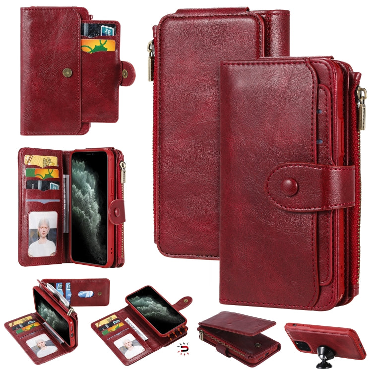 E-Comfort Retro Leather Flip Case iPhone 11, Card Slots and Stand