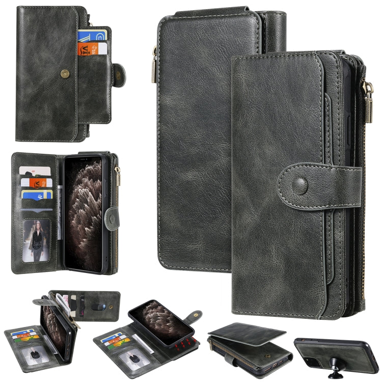 E-Comfort Retro Leather Flip Case iPhone 11, Card Slots and Stand
