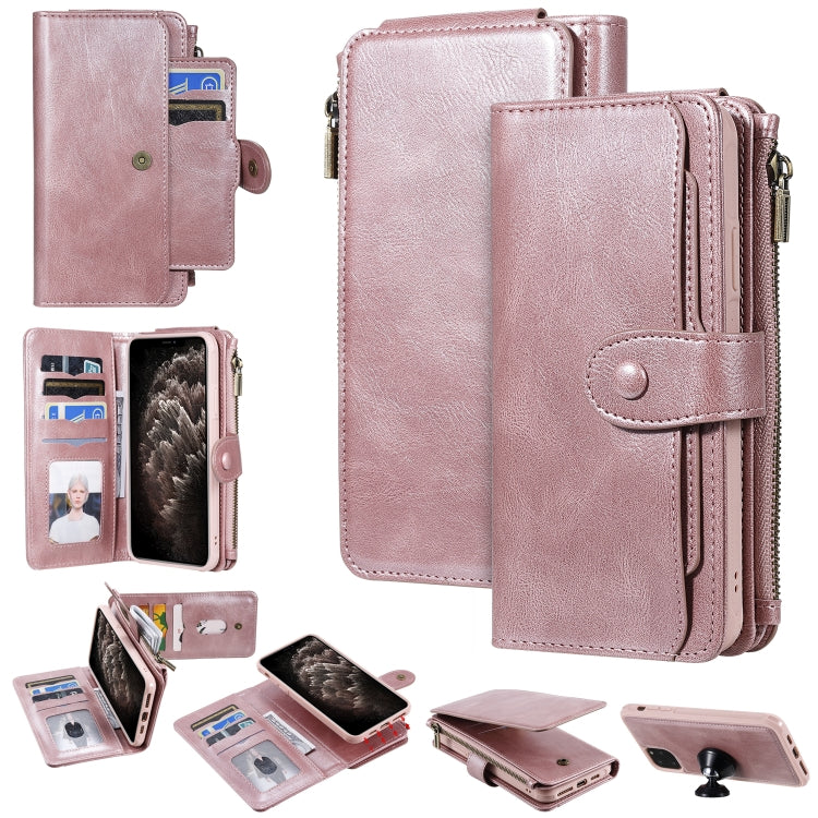 E-Comfort Retro Leather Flip Case iPhone 11, Card Slots and Stand