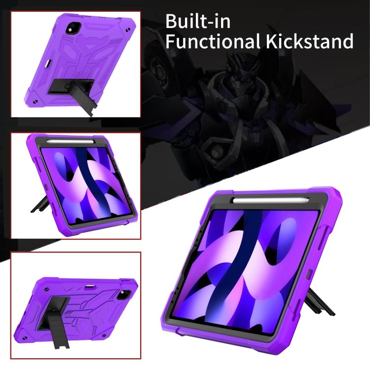 Étui antichoc Bumblebee en silicone et PC avec support pour tablette, pour iPad Pro 11 (2018/2020/2021) et iPad 10.2 (2019/2020/2021).