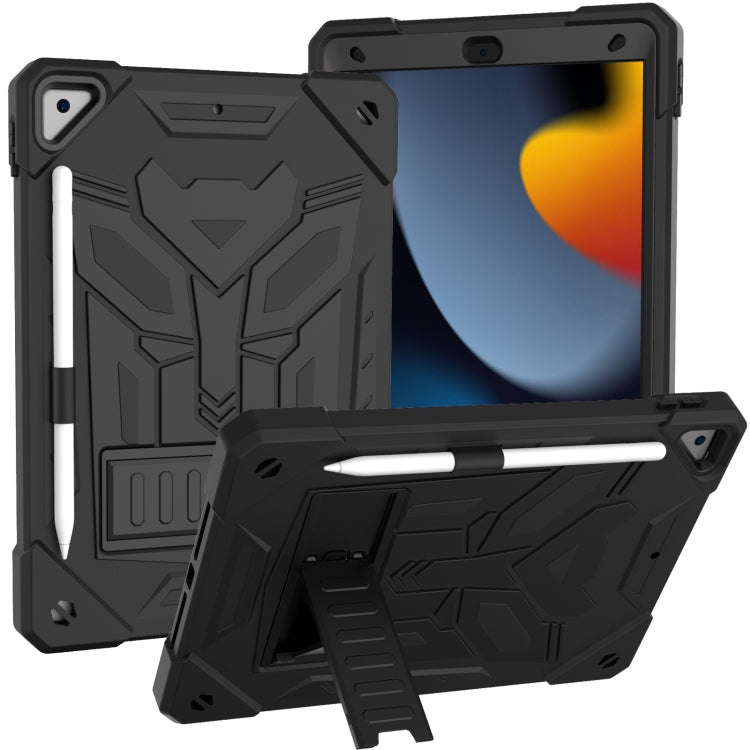 Étui antichoc Bumblebee en silicone et PC avec support pour tablette, pour iPad Pro 11 (2018/2020/2021) et iPad 10.2 (2019/2020/2021).