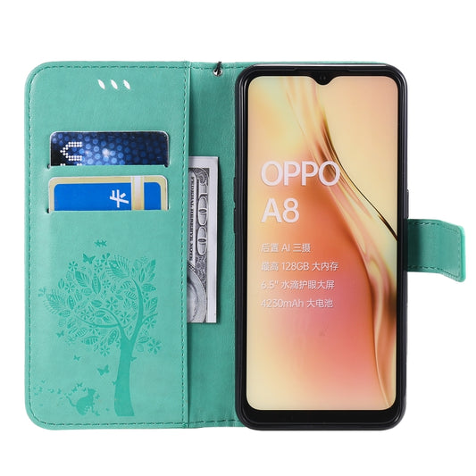 Horizontal flip protective case with built-in wallet for OPPO devices