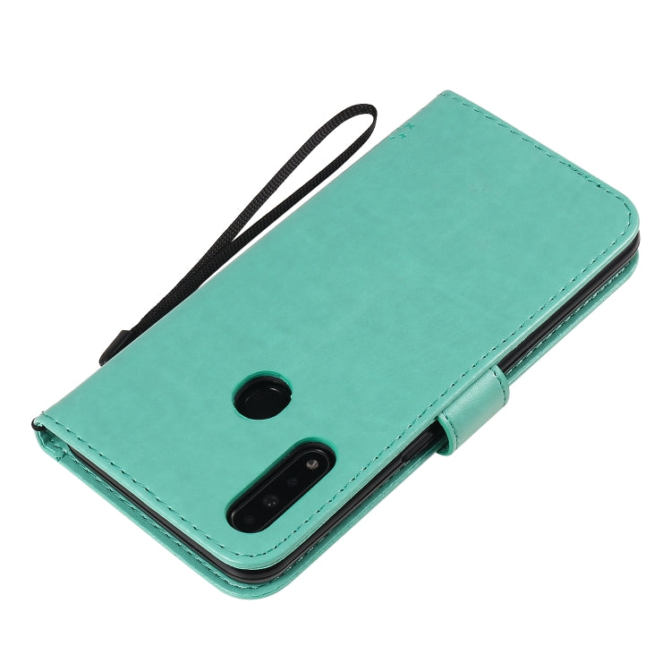 Tree & Cat Pattern Pressed Printing Horizontal Flip PU Leather Case with Holder & Card Slots & Wallet & Lanyard, For OPPO A8 / A31 (2020), For OPPO Find X2 Pro