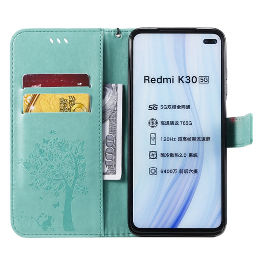 Interior card slots and wallet compartments in tree cat leather flip phone case